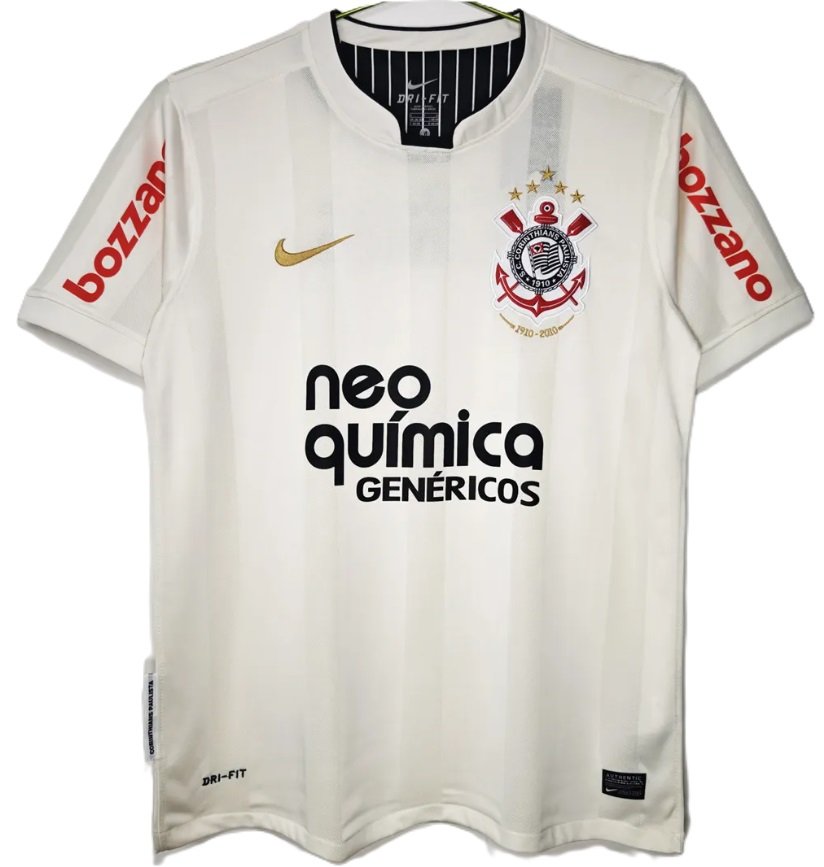 Camisa I Corinthians 2010 Home retro 